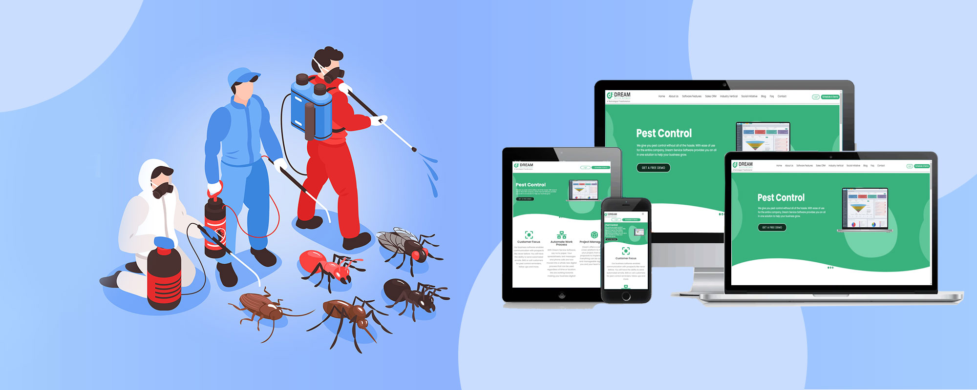 Pest control CRM software